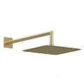 Верхний душ CEZARES PORTA-TDDQ-30-SR 300x300мм 350 мм, квадратное сечение, матовое золото Верхний душ CEZARES PORTA-TDDQ-30-SR 300x300мм 350 мм, квадратное сечение, матовое золото