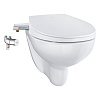 Картинка анонса товара «унитаз подвесной grohe bau альпин-белый, сиденье-биде (39652sh0)»