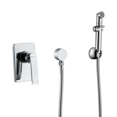 Гигиенический душ Lemark Bellario LM6819C, встраиваемый, хром Гигиенический душ Lemark Bellario LM6819C, встраиваемый, хром