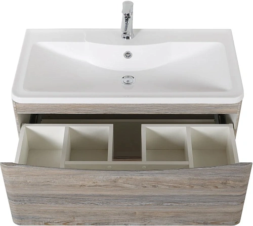 Тумба под раковину BelBagno Acqua ACQUA-1000-2C-PIA-PS 100 см напольная, Bianco Lucido Тумба под раковину BelBagno Acqua ACQUA-1000-2C-PIA-PS 100 см напольная, Bianco Lucido