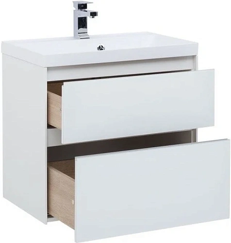 Тумба под раковину Aquanet Гласс 70 белый 00206700 Тумба под раковину Aquanet Гласс 70 белый 00206700