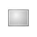 Зеркало BelBagno SPC-KRAFT-1000-800-LED-TCH-WARM-NERO 1000x32x800 мм с подсветкой сенсорным выключателем и подогревом Зеркало BelBagno SPC-KRAFT-1000-800-LED-TCH-WARM-NERO 1000x32x800 мм с подсветкой сенсорным выключателем и подогревом