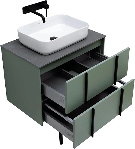 Тумба под раковину Allen Brau Reality 70 1.32004.CGM олива матовый Тумба под раковину Allen Brau Reality 70 1.32004.CGM олива матовый