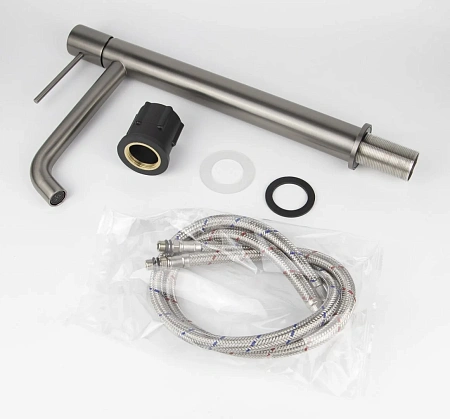 Смеситель для раковины Kaiser Vita вороненая сталь 43311-15 Смеситель для раковины Kaiser Vita вороненая сталь 43311-15