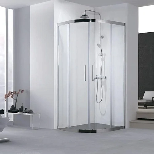 Душевой уголок Aquanet Delta NPE2142 100x100, R550, прозрачное стекло 00183842 Душевой уголок Aquanet Delta NPE2142 100x100, R550, прозрачное стекло 00183842