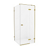 Картинка анонса товара «душевой уголок new trendy avexa gold 80x110x200 exk-1737 (брашированное золото)»