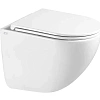 Унитаз подвесной CHARUS CERAMIQUE CR.522.WT3.01 с крышкой микролифт Унитаз подвесной CHARUS CERAMIQUE CR.522.WT3.01 с крышкой микролифт