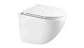 Унитаз подвесной CHARUS CERAMIQUE CR.522.WT3.01 с крышкой микролифт Унитаз подвесной CHARUS CERAMIQUE CR.522.WT3.01 с крышкой микролифт
