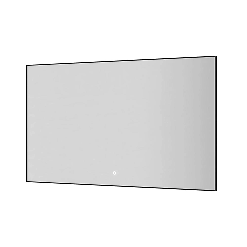 Зеркало Boheme 543-120-B металлическая рама, подсветка, сенсор, антизапотевание, 120x70 Зеркало Boheme 543-120-B металлическая рама, подсветка, сенсор, антизапотевание, 120x70