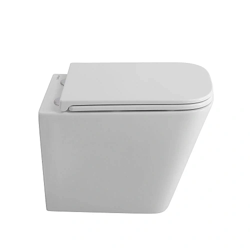 Унитаз подвесной BelBagno ARDENTE-R BB520CH-TOR/SC безободковый c сиденьем Унитаз подвесной BelBagno ARDENTE-R BB520CH-TOR/SC безободковый c сиденьем