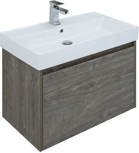 Комплект мебели Aquanet Nova Lite 75 дуб рошелье (1 ящик) 00242295 Комплект мебели Aquanet Nova Lite 75 дуб рошелье (1 ящик) 00242295