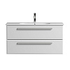 Картинка анонса товара «тумба под раковину cezares eco-cer-1000-2c-so-bl bianco lucido 970x450 подвесная»