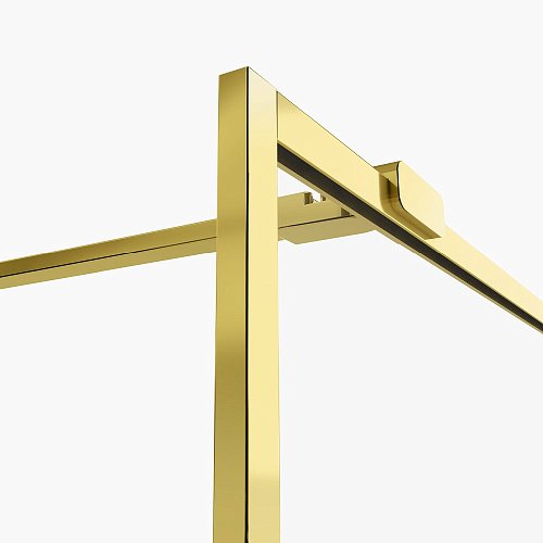 Душевая перегородка NEW TRENDY AVEXA GOLD SHINE 140x200 EXK-4320 золото Душевая перегородка NEW TRENDY AVEXA GOLD SHINE 140x200 EXK-4320 золото