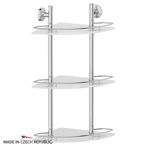 Полка FBS Standard STA 073 угловая 3-х уровневая Полка FBS Standard STA 073 угловая 3-х уровневая