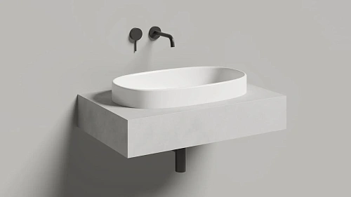 Раковина Salini GRECA 1803201M 645x385 полувстраиваемая S-Stone Раковина Salini GRECA 1803201M 645x385 полувстраиваемая S-Stone