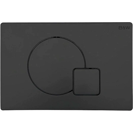 Клавиша смыва Black&White WPI-09522 серия Q, цвет: Matt Black (244х162х11) Клавиша смыва Black&White WPI-09522 серия Q, цвет: Matt Black (244х162х11)