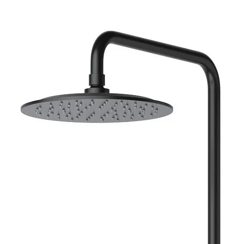 Душевая система CEZARES LEAF-CDA-25-L-NOP телескопическая, с верхним и ручным душем, диаметр 250 мм , черный матовый Душевая система CEZARES LEAF-CDA-25-L-NOP телескопическая, с верхним и ручным душем, диаметр 250 мм , черный матовый