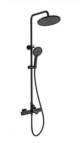 Душевая система Wonzon & Woghand с термостатом, черный матовый (WW-C3011-A-MB) Душевая система Wonzon & Woghand с термостатом, черный матовый (WW-C3011-A-MB)