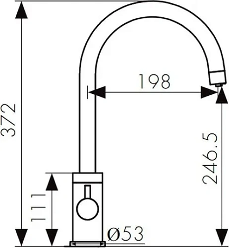 Смеситель для кухни Kaiser Merkur 26744-15 под фильтр Смеситель для кухни Kaiser Merkur 26744-15 под фильтр
