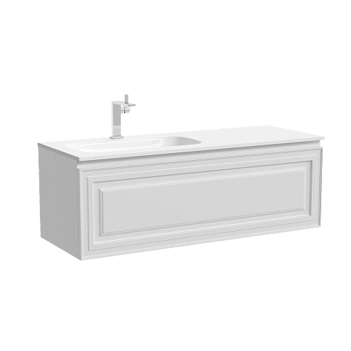 Тумба под раковину SANCOS Very VR120LW левая 1195х445х406 Bianco подвесная Тумба под раковину SANCOS Very VR120LW левая 1195х445х406 Bianco подвесная