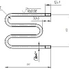 Полотенцесушитель водяной Aquanet М Серия-1 600x500 00234340 Полотенцесушитель водяной Aquanet М Серия-1 600x500 00234340