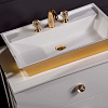 Столешница Armadi Art NeoArt Solid Glass 851-080-46 белая прямая 81x46см Столешница Armadi Art NeoArt Solid Glass 851-080-46 белая прямая 81x46см