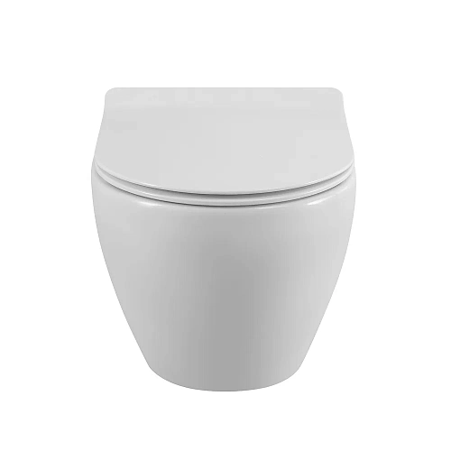 Унитаз подвесной CEZARESSTYLUS CZR-513-TH-R/CZR-076-SC безободковый с сиденьем Унитаз подвесной CEZARESSTYLUS CZR-513-TH-R/CZR-076-SC безободковый с сиденьем