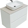 Тумба под раковину Allen Brau Fantasy 80 1.11001.WM белый матовый Тумба под раковину Allen Brau Fantasy 80 1.11001.WM белый матовый