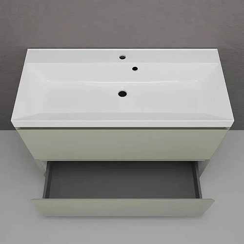 Тумба под раковину Style Line Манхэттен 100 см ЛС-00002370 напольная, олива Тумба под раковину Style Line Манхэттен 100 см ЛС-00002370 напольная, олива