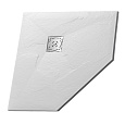 Детальная картинка товара «душевой поддон rgw stone tray st/t-w 1000x1000 мм 16155100-01 трапеция белый»