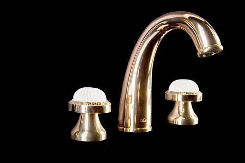 Смеситель для раковины Boheme SATINE 297-ST на 3 отверстия Смеситель для раковины Boheme SATINE 297-ST на 3 отверстия