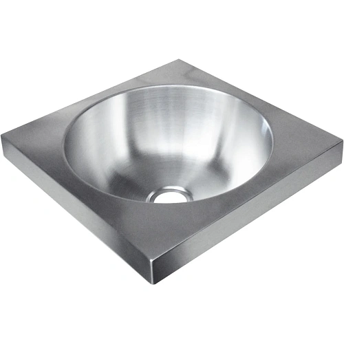 Раковина NOFER 13039.A.S из нержавеющей стали квадратная 126x360x360 мм Раковина NOFER 13039.A.S из нержавеющей стали квадратная 126x360x360 мм