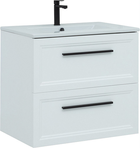 Тумба с раковиной STWORKI Эстерсунд 75 белая матовая 440912 Тумба с раковиной STWORKI Эстерсунд 75 белая матовая 440912