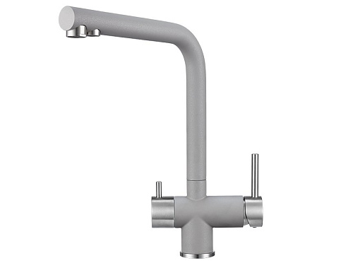 Смеситель для кухни Granula 2305, АЛЮМИНИУМ Смеситель для кухни Granula 2305, АЛЮМИНИУМ