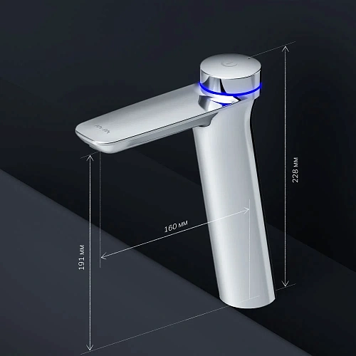 Смеситель для раковины AM.PM Inspire V2.0 F50A92400 электронный, хром Смеситель для раковины AM.PM Inspire V2.0 F50A92400 электронный, хром