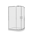 Душевой уголок Niagara Nova NG-6621-08 (120x80x195) полукруг, двери раздвижные, 66210811 Душевой уголок Niagara Nova NG-6621-08 (120x80x195) полукруг, двери раздвижные, 66210811