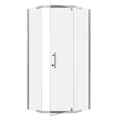 Душевой уголок Niagara Eco NG-1009-14D (90x90x190) трапеция, распаш, профиль хром, стекло прозрачное (4мм) Душевой уголок Niagara Eco NG-1009-14D (90x90x190) трапеция, распаш, профиль хром, стекло прозрачное (4мм)