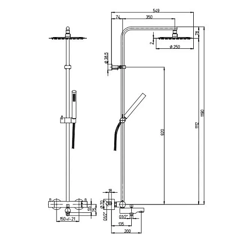 Смеситель для кухни Paini Pilot 04CR573 Смеситель для кухни Paini Pilot 04CR573