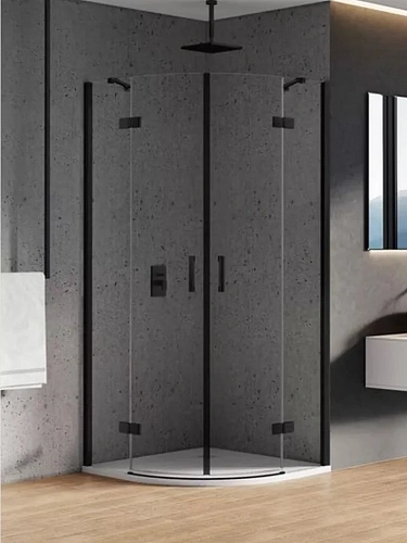 Душевой уголок NEW TRENDY NEW MERANA BLACK 100x100x195 K-0537 (черный) Душевой уголок NEW TRENDY NEW MERANA BLACK 100x100x195 K-0537 (черный)