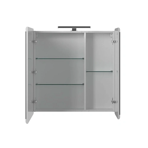 Зеркальный шкаф BRIZ Эстель 28-80 221 02-28080-00 00 БЕЛ белый Зеркальный шкаф BRIZ Эстель 28-80 221 02-28080-00 00 БЕЛ белый