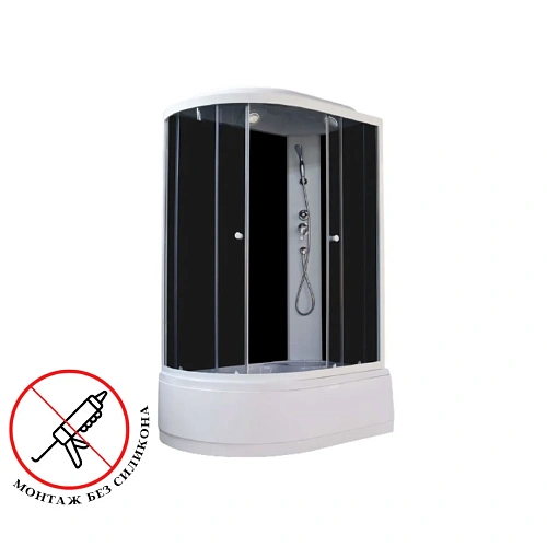 Душевая кабина Parly EC1221R 1200x800 профиль белый, стекло тонированное Душевая кабина Parly EC1221R 1200x800 профиль белый, стекло тонированное