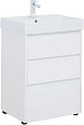 Тумба под раковину Aquanet Nova Lite 60 белый глянец (3 ящика) 00302469 Тумба под раковину Aquanet Nova Lite 60 белый глянец (3 ящика) 00302469