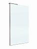 Душевая перегородка BelBagno UNO-L-1-TB-110-C-GM 110 см, профиль оружейная сталь, стекло прозрачное