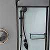 Душевая кабина Frank F418L М Black 100x80 20051 закаленное матовое стекло Душевая кабина Frank F418L М Black 100x80 20051 закаленное матовое стекло
