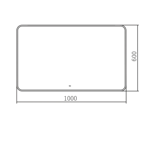 Зеркало SILVER MIRRORS Incanto 600х1000 (LED-00002558) Зеркало SILVER MIRRORS Incanto 600х1000 (LED-00002558)