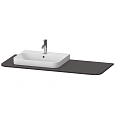 Столешница Duravit Happy D.2 Plus HP031KL8080 130 см графит Столешница Duravit Happy D.2 Plus HP031KL8080 130 см графит