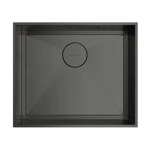Кухонная мойка Omoikiri Kasen 53-26 INT GM нерж.сталь/вороненая сталь 4993496 Кухонная мойка Omoikiri Kasen 53-26 INT GM нерж.сталь/вороненая сталь 4993496