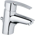 Смеситель для раковины GROHE Eurostyle с донным клапаном, хром (33552001) Смеситель для раковины GROHE Eurostyle с донным клапаном, хром (33552001)