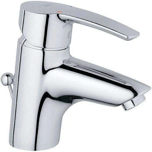 Смеситель для раковины GROHE Eurostyle с донным клапаном, хром (33552001) Смеситель для раковины GROHE Eurostyle с донным клапаном, хром (33552001)