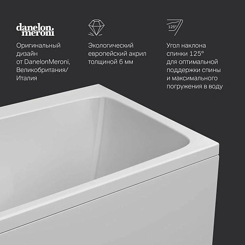 Акриловая ванна AM.PM Func W84A-150-070W-A 150х70 Акриловая ванна AM.PM Func W84A-150-070W-A 150х70